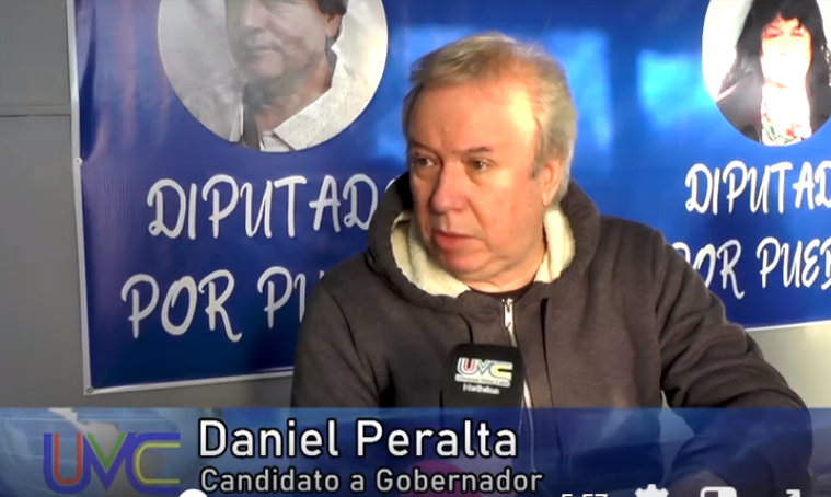 Peralta dijo que el gobierno provincial «dejó caer los salarios un 70 por ciento»