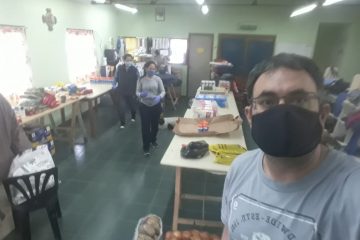 Río Gallegos: 800 personas reciben viandas solidarias en las parroquias