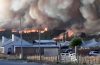 La comunidad de El Hoyo quedó rodeada por el fuego que ya consumió más de 1200 hectáreas, hay heridos y evacuados