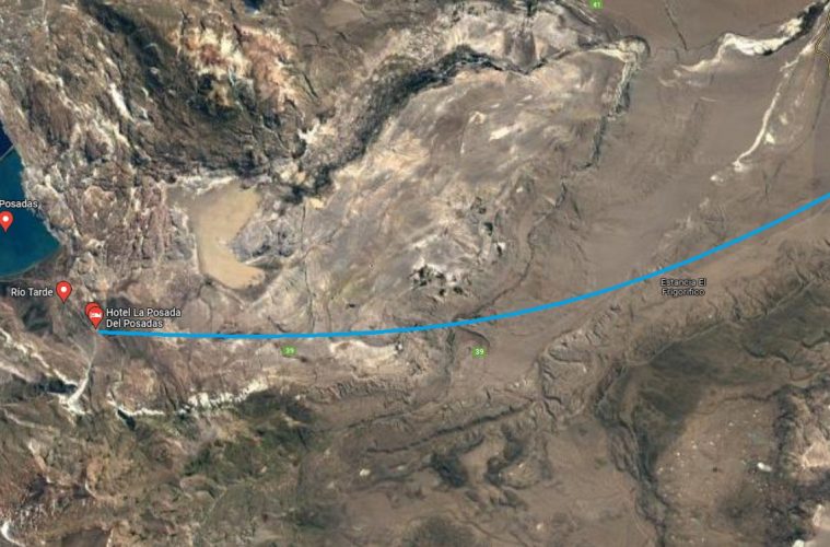 Asfaltarán la Ruta Provincial N° 39 que une Bajo Caracoles y el límite con Chile