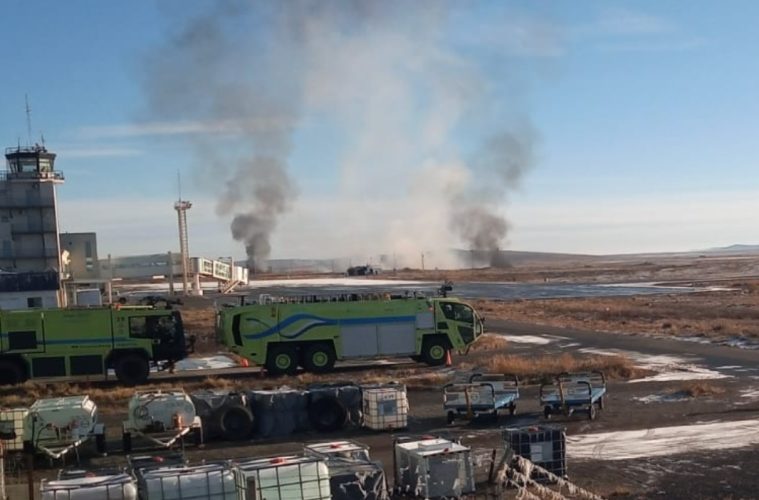 Se estrelló un avión sanitario en el aeropuerto de Río Grande