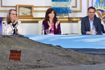 $ 63 mil millones en obras, entre ellas la pavimentación de la ruta Lago Cardiel-Tres Lagos y la Autovía Caleta-Comodoro que dejó inconclusas Austral Construcciones